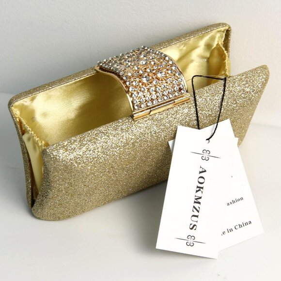 ⚡ Women's Shoulder Fashionable Suitable Wallet Evening Cocktail Parties Handbag - Picture 8 of 8